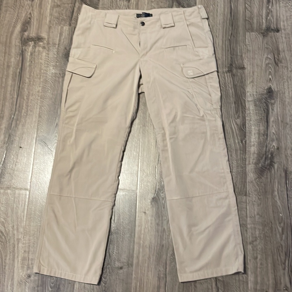 5.11 14 Waist Women’s Tactical Series Pants Khaki Cargo Style Outdoor/Work Pants